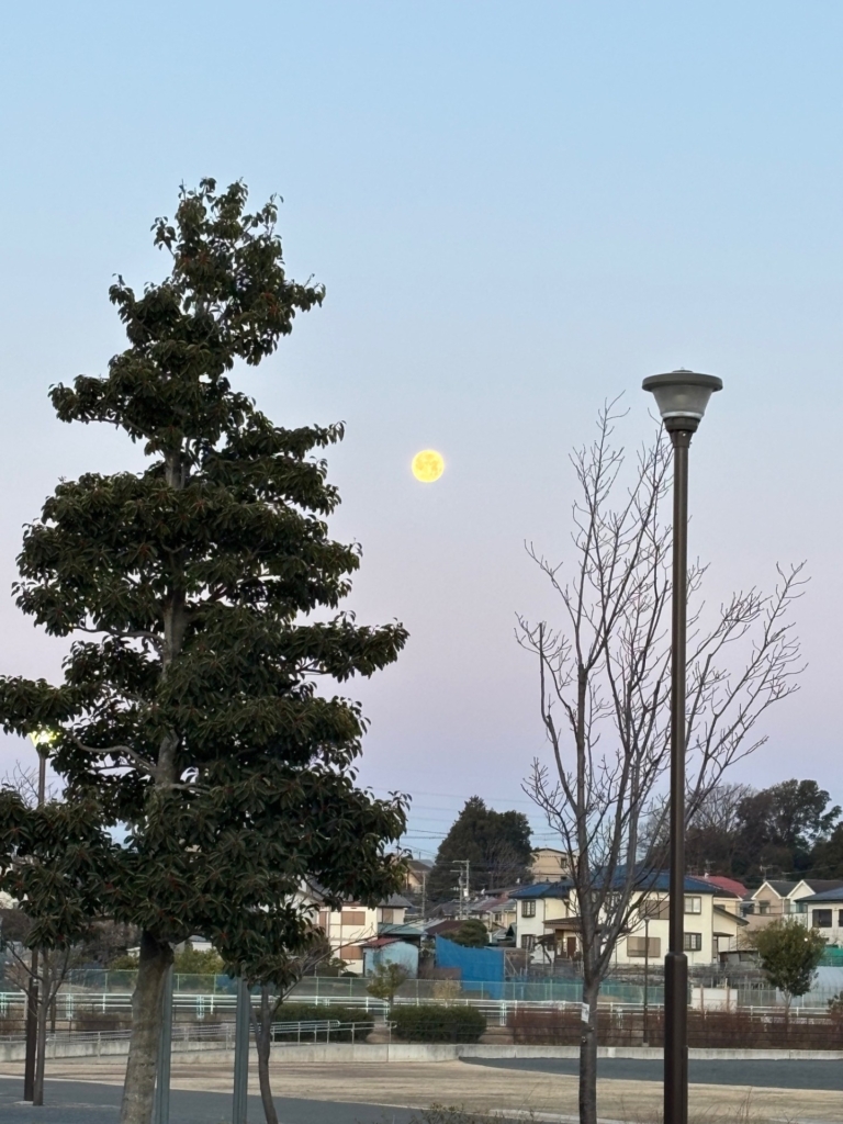 🌔　２月２日の満月　🌕　　　　　　　　　　　　　　　　　　　　　　　　　　　　　